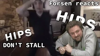 Forsen reacts to Radio Kapp - My Hips Don't Stall (with Twitch Chat)