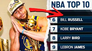 The UNDENIABLE TRUTH About Steph Curry’s Top 10 Ranking