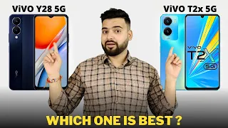 Vivo Y28 5G vs Vivo T2x 5G - Full Comparison | Should I buy Vivo Y28 5G ??🤔