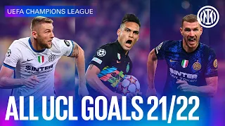 ALL GOALS | CHAMPIONS LEAGUE 2021/22 ⚫🔵 #ForzaInter