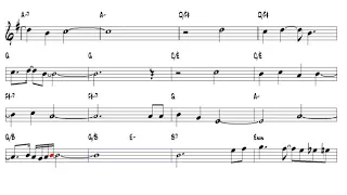 Adagio- Lara Fabian-alto sax-sheet