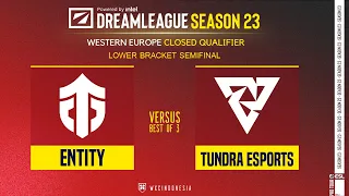[Official Bahasa] Tundra vs Entity - Lower Final Bo3 - Dreamleague S23 CQ @anonimdt @Dreamocell
