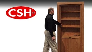 Easily Install the Pivoting InvisiDoor Bookcase