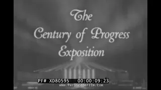 ”THE CENTURY OF PROGRESS EXPOSITION” 1933-34 CHICAGO WORLD’S FAIR MONOGRAPH BY BURTON HOLMES XD80595