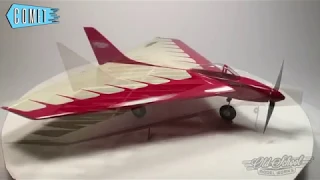 Old School Model Works Comet flight video