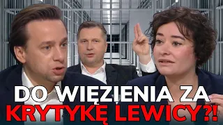 🔴 Krzysztof Bosak vs Żukowska: Chcecie wtrącać ludzi do WIĘZIENIA za poglądy❗