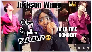 Jackson Wang - Okay and Papillon Reaction | Tencent Open Fire Concert 🔥🔥🔥