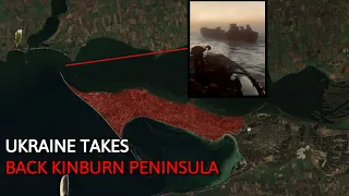 Ukraine Retakes Kinburn Peninsula Over Dnipro River!