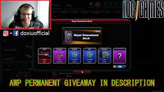 Zula 30 Royal Decks opening + AWP Permanent giveaway