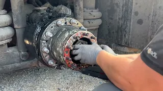 Wheel seal leak or wheel Bearing issue?  Vintage bus problems.