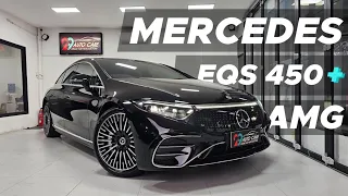 Mercedes-EQ EQS 450+ 2023 | Review Indonesia