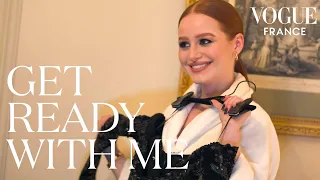 Madelaine Petsch, star de "Riverdale", se prépare pour le défilé Balmain | Vogue France