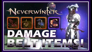 BEST Belt Items for DAMAGE! (st +aoe) Proto Realm Engine vs Dragonfire, Hawk & Doohickey!