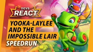 Yooka-Laylee and the Impossible Lair Devs React to 16 Minute Speedrun