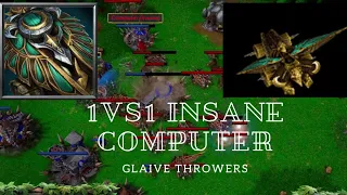 Warcraft 3 Reforged 1vs1 Insane Computer | NightElf vs Orc/Plunder Isle LV | Heroes & Glaivethrowers