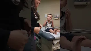 Devin's 3 year check up