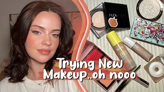 Trying New Makeup... oh nooo | Julia Adams