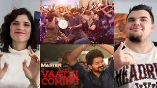 VAATHI COMING! Master Video Reaction | Thalapathy Vijay | Anirudh Ravichander | Lokesh Kanagaraj