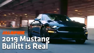 The 2019 Mustang Bullitt is Real and Looks Amazing | Detroit Auto Show