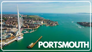 4K Portsmouth Drone Tour: Coastal Beauty from Above!