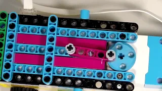 Using LEGO Spike for Rotary to Linear motion