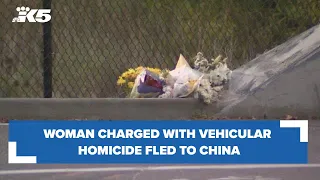 Woman charged with vehicular homicide for Bellevue deadly crash fled to China