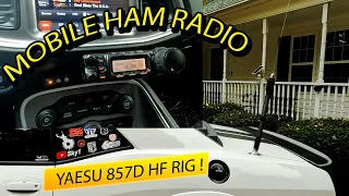 Installing a Yaesu FT 857d | VHF/UHF/HF | Ham Radio | ATAS-100 Antenna