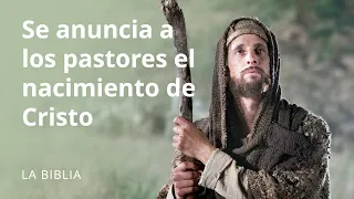 Se anuncia a los pastores el nacimiento de Cristo