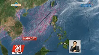 Hanging Habagat, magpapaulan sa bansa lalo na sa Luzon | 24 Oras