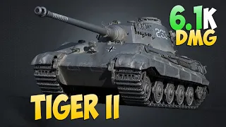 Tiger II - 4 Frags 6.1K Damage - Famous! - World Of Tanks