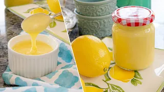 Perfect LEMON CURD recipe | lemon cream for toasts, muffins, layer cakes, cupcakes, tarts etc