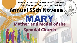 🔴 Velankanni Church Irla : 55th Annual Novena : 7th Sep 2022 : Day  9 - 3:00p.m. Marathi Mass Live
