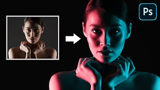 Dual Lighting Effect In Photoshop - Method For Best Results