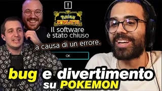 Bug, crash e divertimento su Pokemon Scarlatto con Dario Moccia, Fossa e Nanni