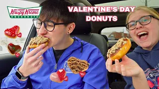 NEW Valentine's Day KRISPY KREME Doughnuts