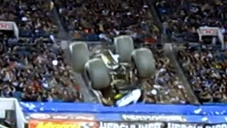 Nitro Circus Backflip at Monster Truck Jam 2010 Jacksonville