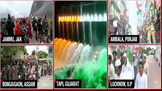 From Jammu, Gujarat To Punjab & UP, People Celebrate 'Har Ghar Tiranga' Amid Politics Over Event