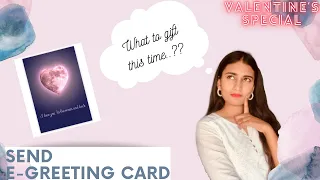Create E-greeting Card💌||Online||PDF||Print||Very Easy To Make|| Valentine’s Special❤️
