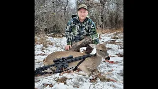 IT SNOWED IN TEXAS - Late season doe hunt short