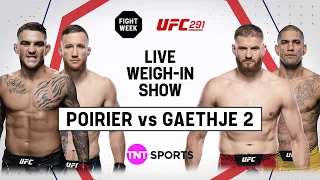 LIVE #UFC291 Weigh-In Show ⚖️ Dustin Poirier vs. Justin Gaethje 2 🏆  With Michael Bisping