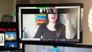 Dual Screens on Zoom to Teach