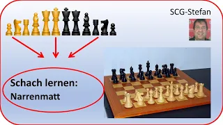 Schach lernen: Narrenmatt