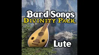 Lute Solo | Divinity Bard Song Pack BG3 | Deluxe DLC Bard Songs | Baldur's Gate 3 Bard Instrument