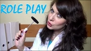 ASMR/АСМР Невролог. Тест. Медосмотр. Ролевые Игры (Role play. Medical exam. Test. Neurologist.)