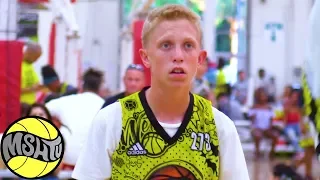 Riley Miller is a MID RANGE MONSTER at the 2018 EBC Jr All American Camp