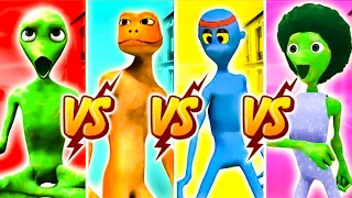 DAME TU COSITA vs El Taiger - Me Kemaste vs Patila vs Chocobodi - Alien Green COLOR DANCE CHALLENGE