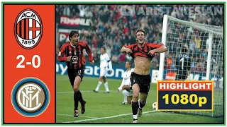 AC Milan v Inter Milan: 2-0 #UCL 2005 QUARTER-FINAL FLASHBACK - FULL HD 1080p 60fps