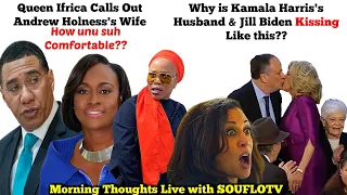 Kamala Harris Husband and Jill Biden Shares Strange Kiss / Queen Ifrica Calls Out Juliet Holness