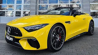 2023 New Mercedes AMG SL 55 Roadster - Features, Interior, Exterior, Sound & Drive
