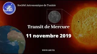 Transit de Mercure du 11 novembre 2019